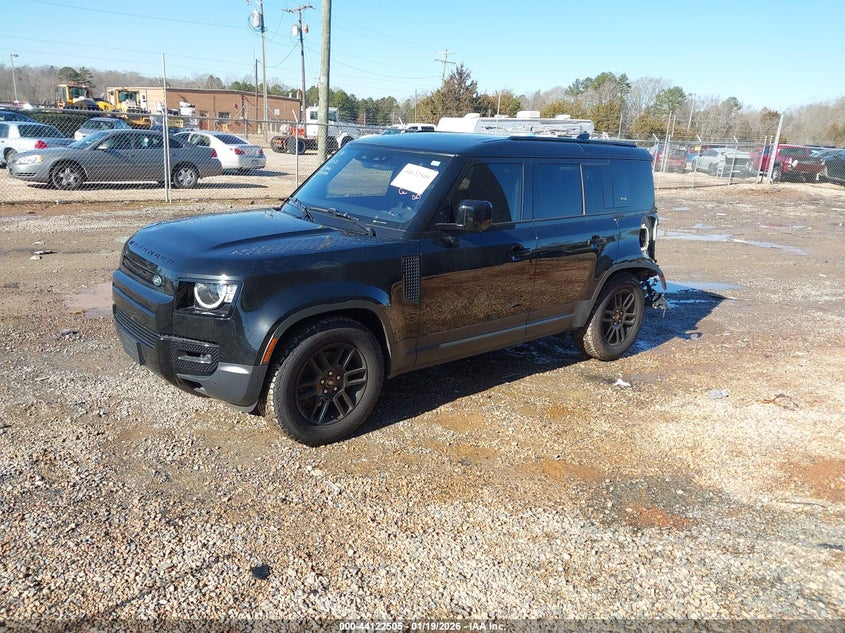 Vin: salejerx4m2057577, lot: 44618413, land rover defender 110 s 20212