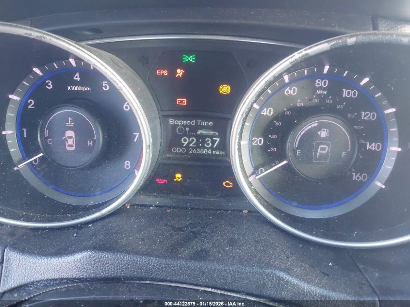 2011 Hyundai Sonata Gls VIN: 5NPEB4ACXBH117851 Lot: 44122579