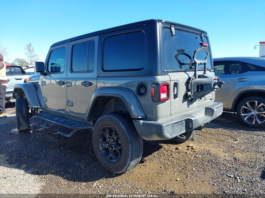 2020 Jeep Wrangler Unlimited Sport S 4X4