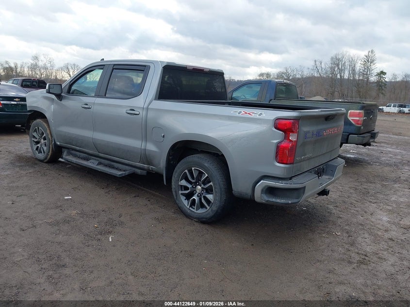 VIN 1GCPDKEK4RZ112964 2024 CHEVROLET SILVERADO 1500 4WD  SHORT BED LT WITH 2FL