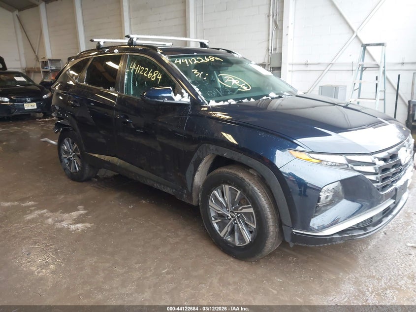 2024 HYUNDAI TUCSON HYBRID BLUE