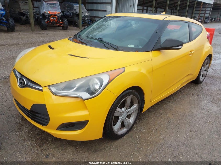 2012 Hyundai Veloster Base W/Black