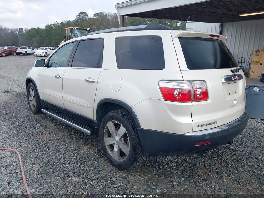 Vin: 1gkkrred0cj321005, lot: 44619182, gmc acadia slt-1 20123