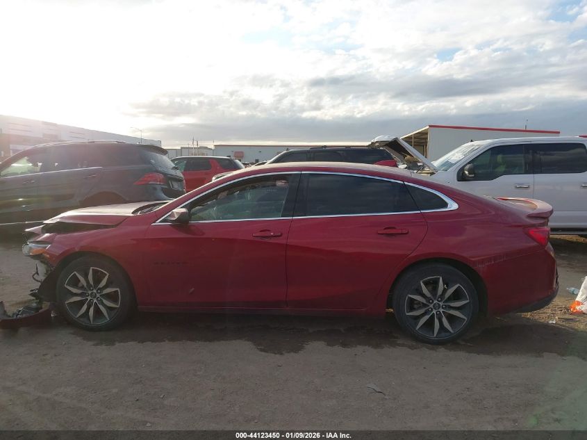 2021 Chevrolet Malibu Fwd Rs VIN: 1G1ZG5ST2MF088276 Lot: 44123450