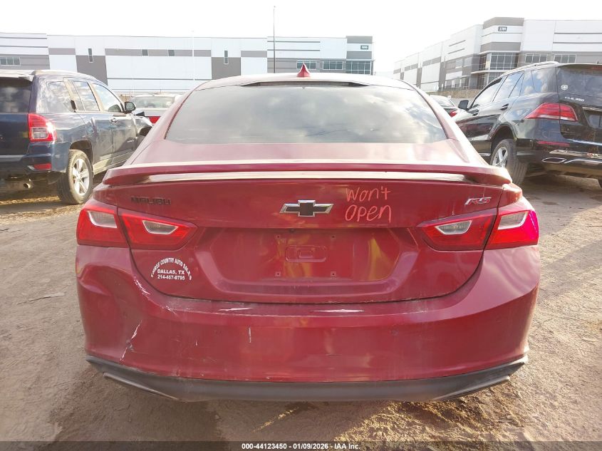 2021 Chevrolet Malibu Fwd Rs VIN: 1G1ZG5ST2MF088276 Lot: 44123450