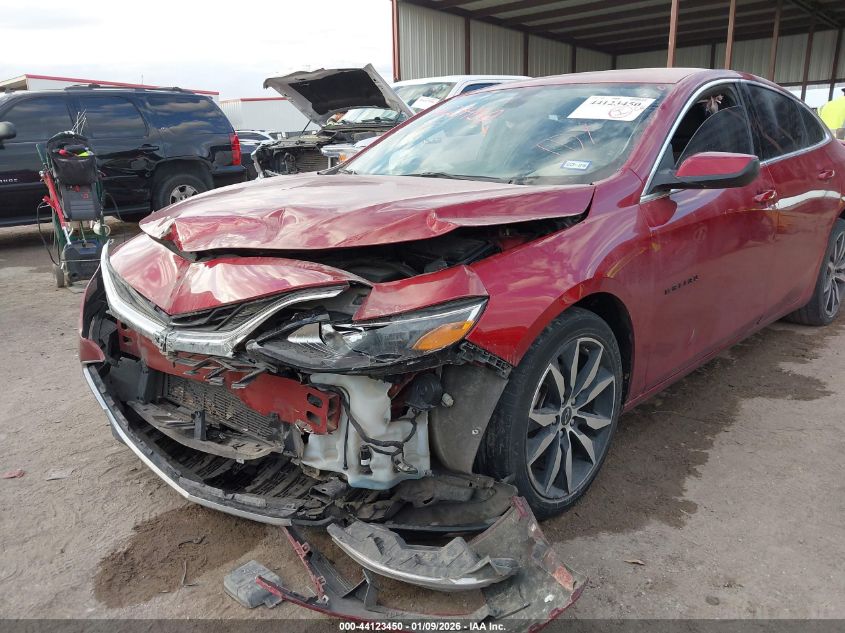 2021 Chevrolet Malibu Fwd Rs VIN: 1G1ZG5ST2MF088276 Lot: 44123450