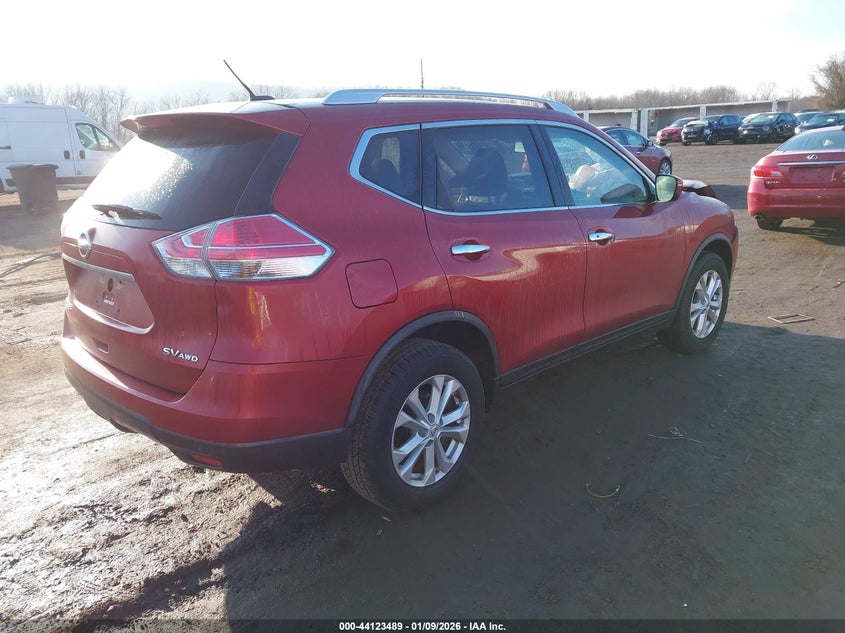 2016 Nissan Rogue S/Sl/Sv