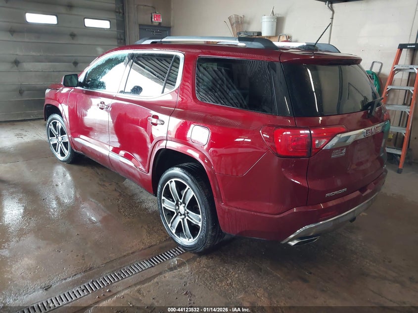 Vin: 1gkknxls3hz282131, lot: 44619441, gmc acadia denali 20173