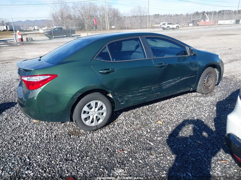 2016 Toyota Corolla Le Eco