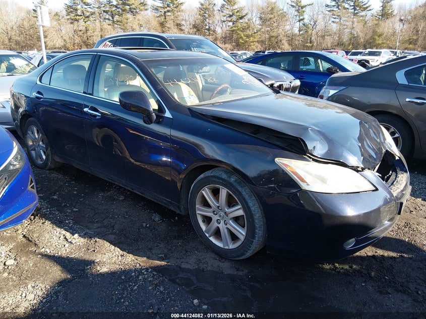 2007 LEXUS ES 350 Dark Blue VIN: JTHBJ46G572075470