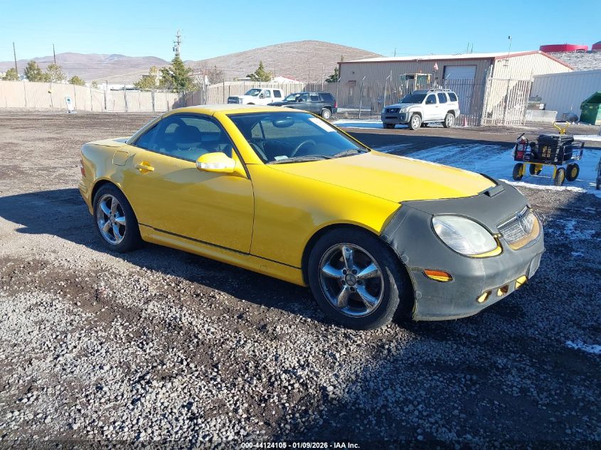 2002 Mercedes-Benz SLK-Class
