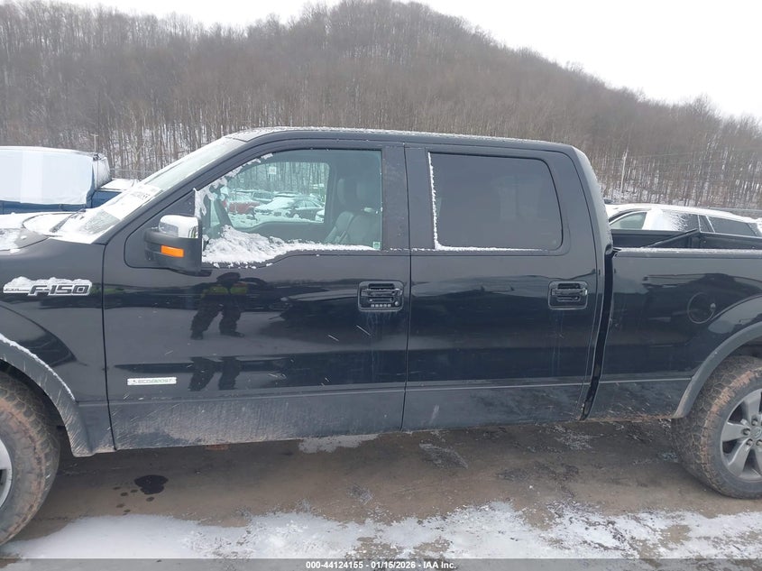 2012 Ford F-150 3.5 Fx4 Black Lot 111044124155 Vin 1FTFW1ET5CFB50009