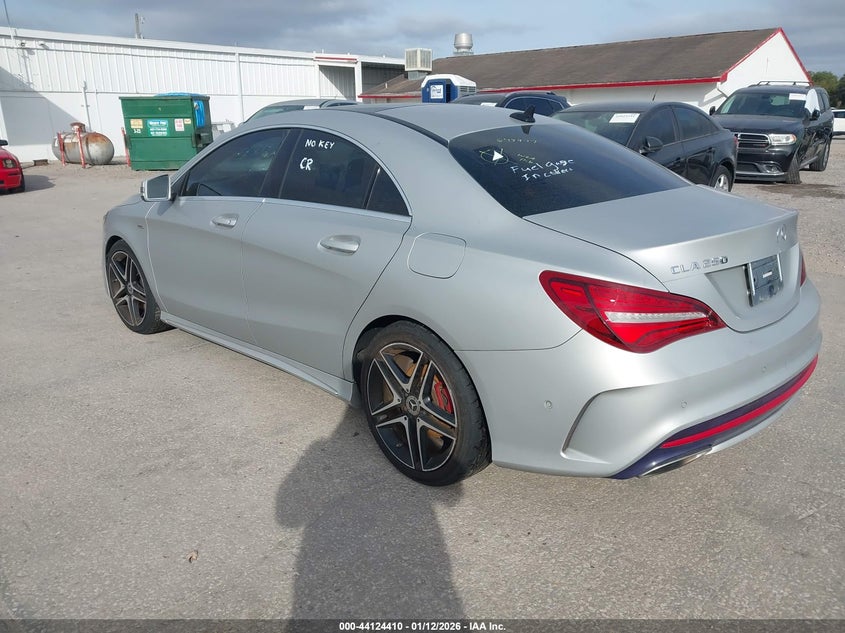 2018 Mercedes-Benz Cla 250