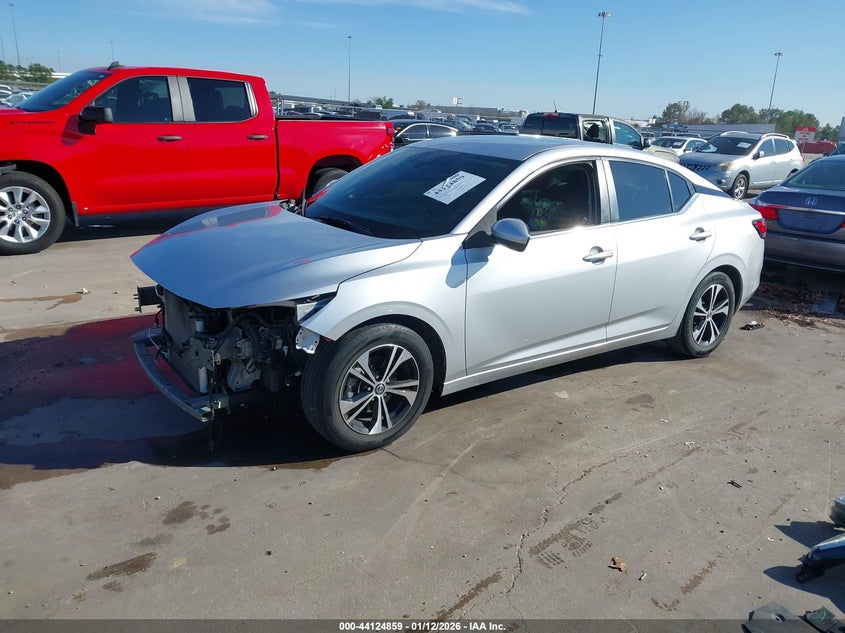 2021 Nissan Sentra Sv Xtronic Cvt