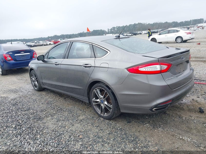 Vin: 3fa6p0k99er146251, lot: 44621190, ford fusion titanium 20143