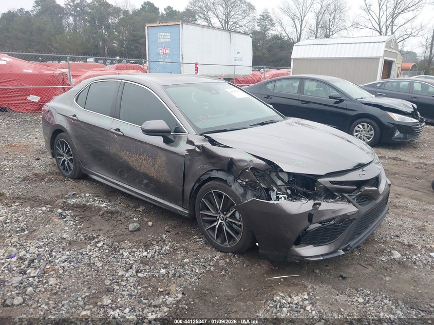 4T1G11AK1MU482909 2021 Toyota Camry Se auction photo 1