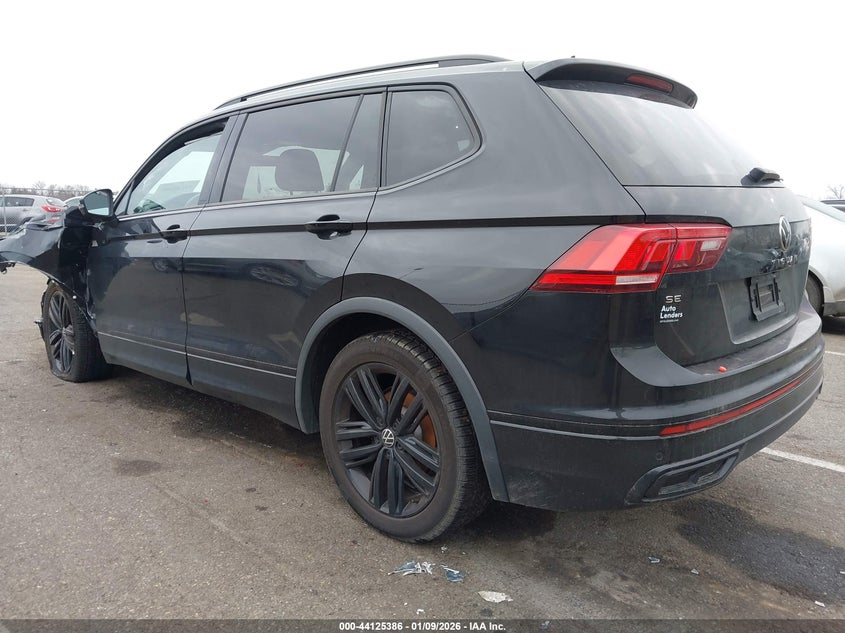 2022 Volkswagen Tiguan 2.0T Se R-Line Black