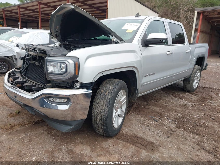 Vin: 3gtp1mec1gg201398, lot: 44621387, gmc sierra 1500 sle 20162