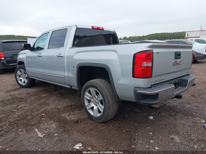 Vin: 3gtp1mec1gg201398, lot: 44621387, gmc sierra 1500 sle 20163