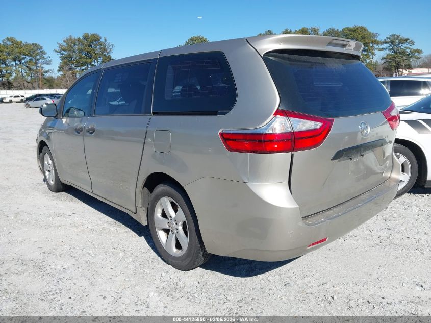 2015 Toyota Sienna L 7 Passenger