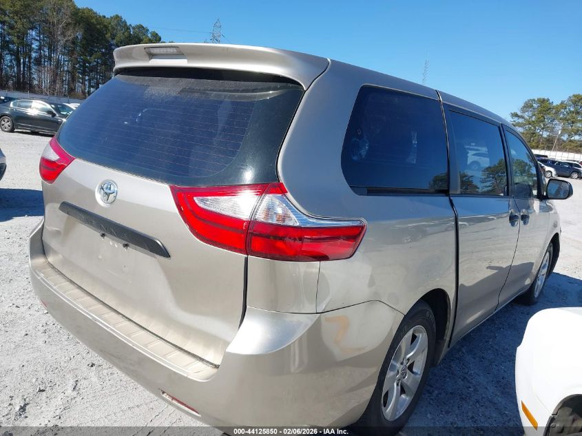 2015 Toyota Sienna L 7 Passenger