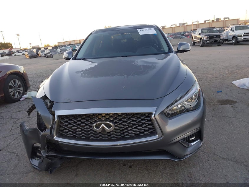 VIN JN1EV7APXKM514237 2019 INFINITI Q50 3.0T LUXE