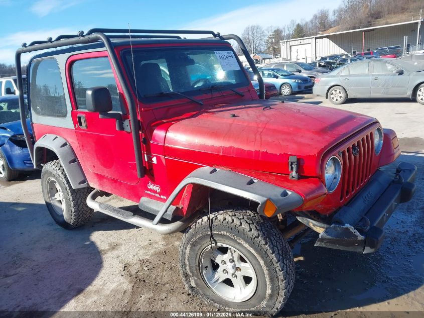 2005 Jeep Wrangler X