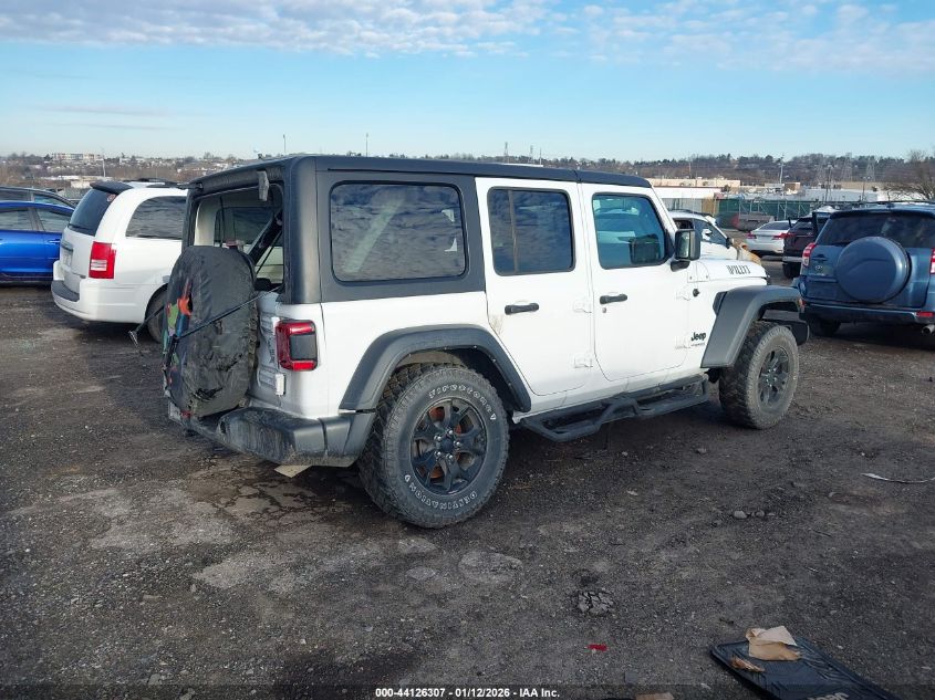 2021 Jeep Wrangler Unlimited Willys 4X4