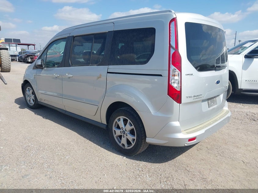 Vin: nm0ge9g75g1255137, lot: 44622288, ford transit connect titanium 20163