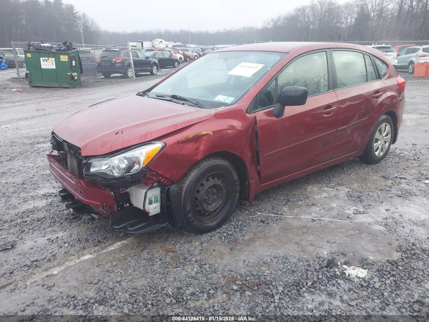 2012 Subaru Impreza 2.0I