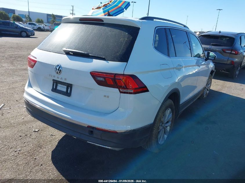 2018 Volkswagen Tiguan 2.0T Se/2.0T Sel