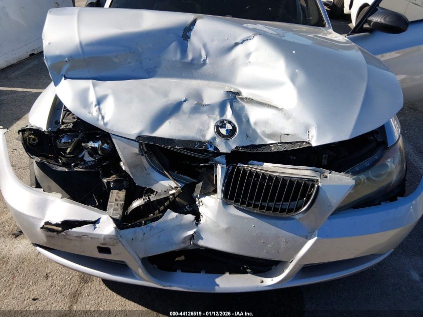 2008 BMW 328I VIN: WBAVA37548NL45260 Lot: 44126519