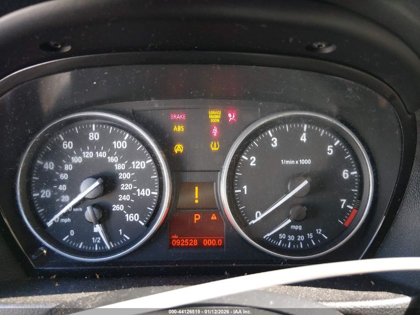 2008 BMW 328I VIN: WBAVA37548NL45260 Lot: 44126519