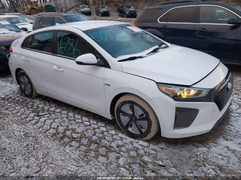 2017 Hyundai Ioniq Hybrid Blue