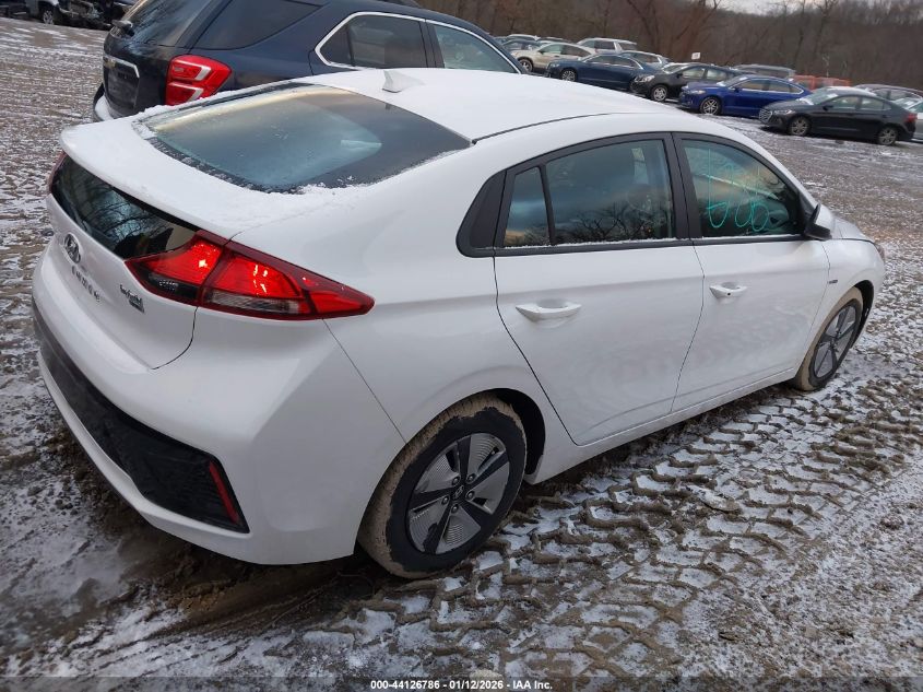 2017 Hyundai Ioniq Hybrid Blue