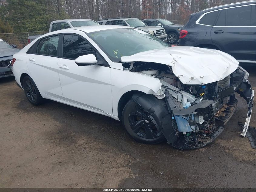 2023 Hyundai Elantra Hybrid Blue