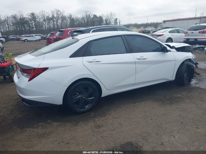 2023 Hyundai Elantra Hybrid Blue