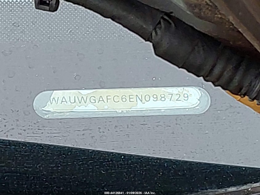 2014 Audi A7 3.0T Premium Plus VIN: WAUWGAFC6EN098729 Lot: 44126841