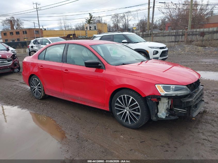 2015 Volkswagen Jetta 1.8T Sport