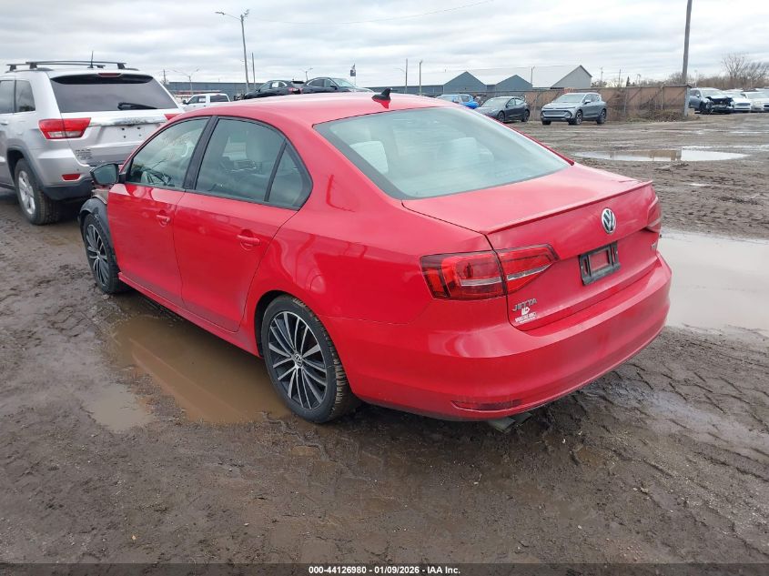 2015 Volkswagen Jetta 1.8T Sport