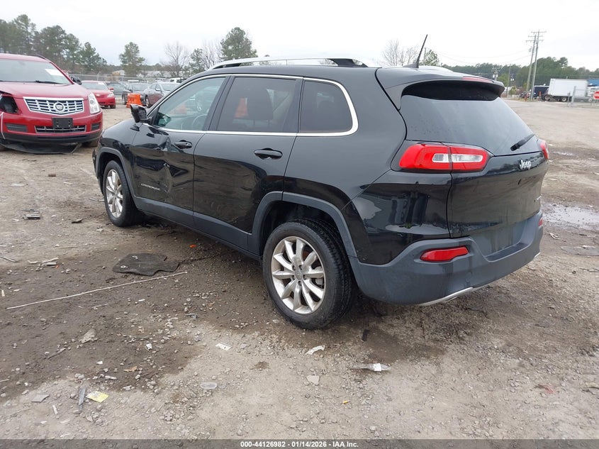 VIN 1C4PJLDB6HW522729 2017 JEEP CHEROKEE LIMITED FWD