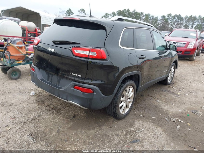 VIN 1C4PJLDB6HW522729 2017 JEEP CHEROKEE LIMITED FWD