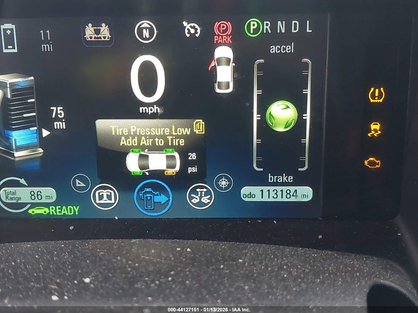 2013 Chevrolet Volt VIN: 1G1RD6E49DU134359 Lot: 44127151