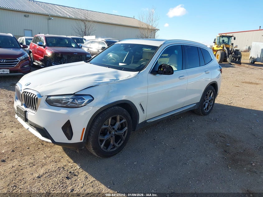 VIN 5UX53DP05N9J36491 2022 BMW X3 XDRIVE30I