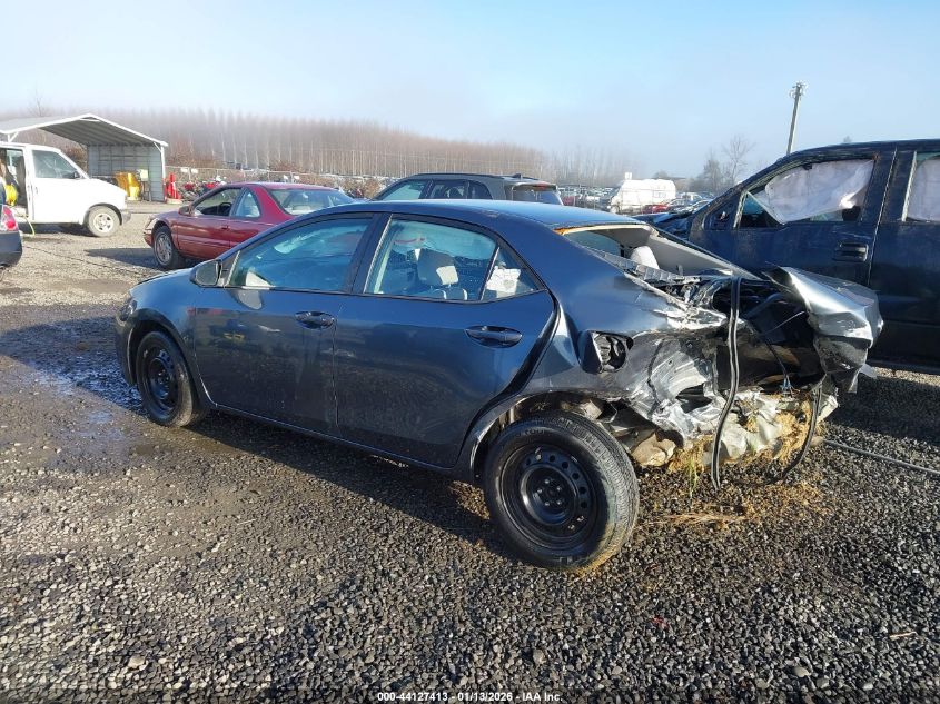 2015 Toyota Corolla L/Le/Le Pls/Prm/S/S Pls