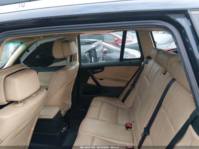 2008 BMW X3 3.0Si VIN: WBXPC93438WJ06141 Lot: 44127705