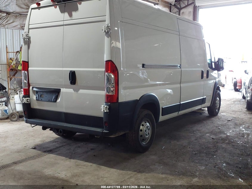 Vin: 3c6lrvdg8pe571641, lot: 44623698, ram promaster 2500 2500 high 20234