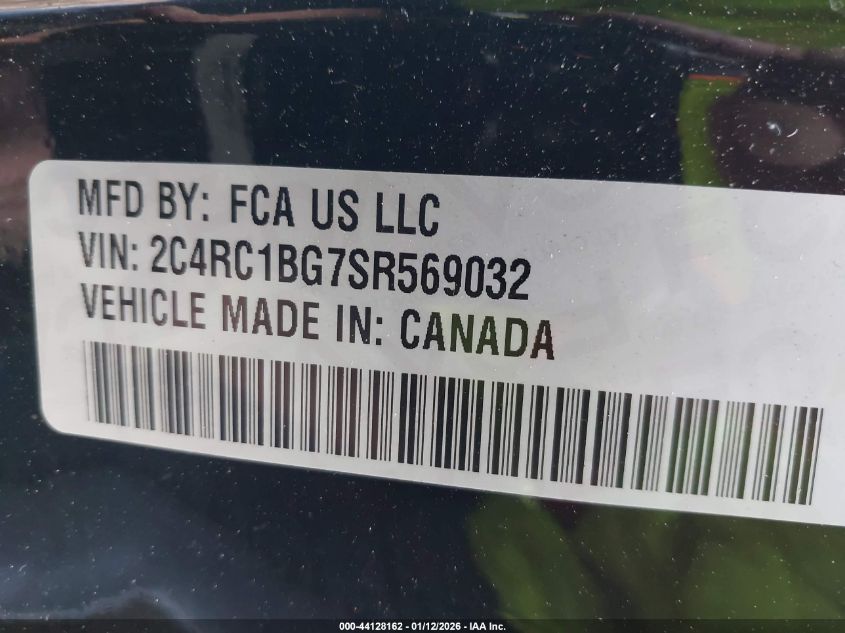 2025 Chrysler Pacifica - 2C4RC1BG7SR569032