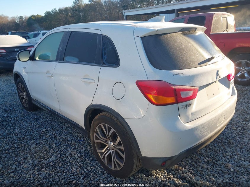 Vin: ja4ap3au6hz007636, lot: 44624182, mitsubishi outlander sport es/se 20173
