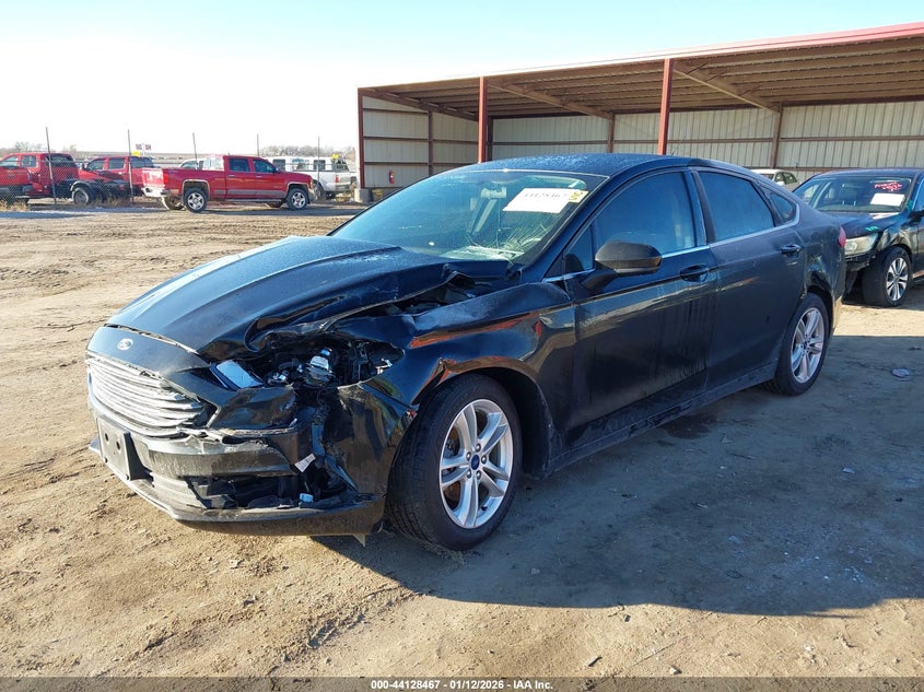 VIN 3FA6P0LU8JR124805 2018 FORD FUSION SE HYBRID